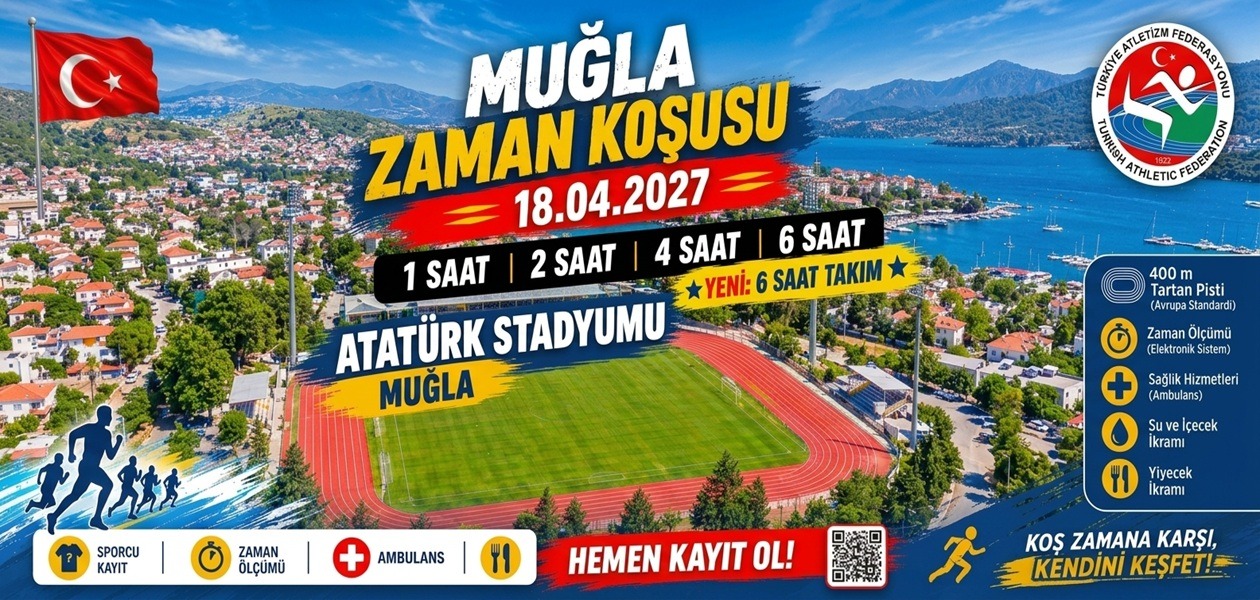 Muğla Zaman Koşusu 1 Saat
