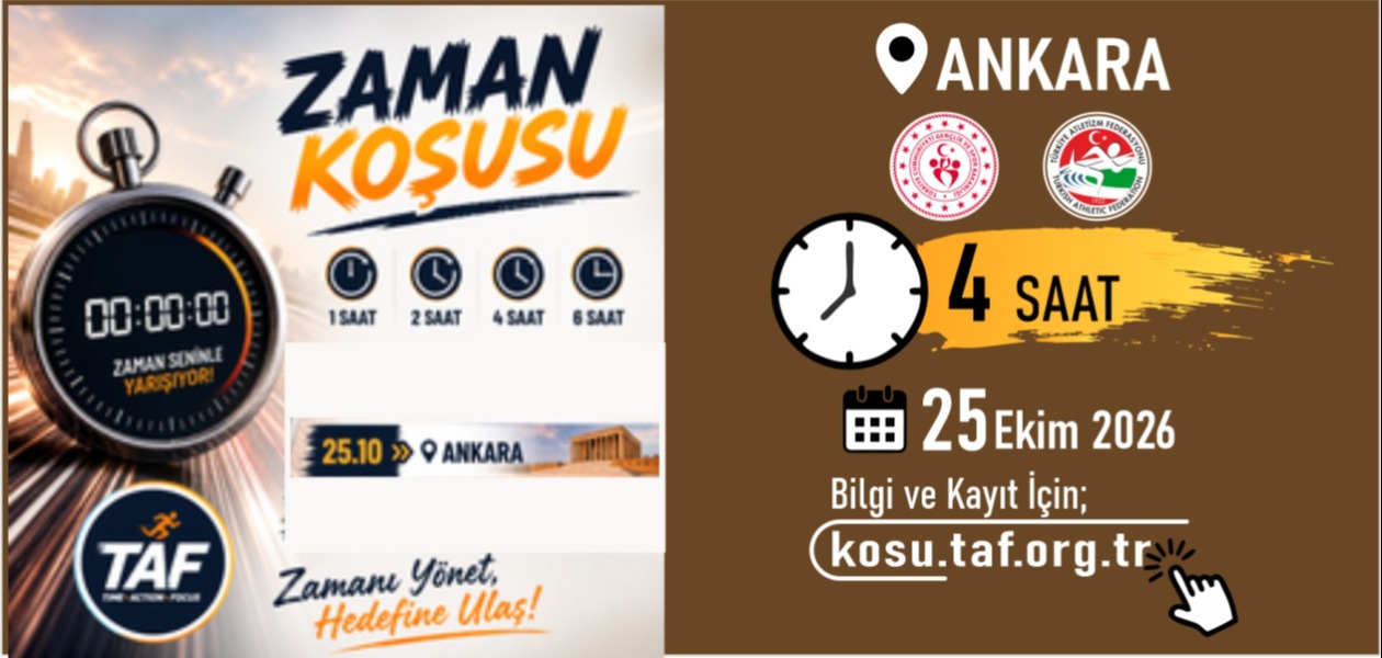 Ankara Zaman Koşusu 4 Saat