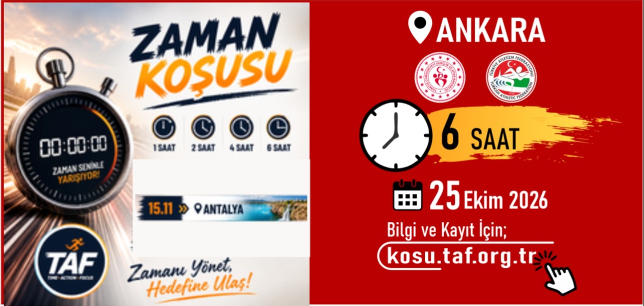 Ankara Zaman Koşusu 6 Saat