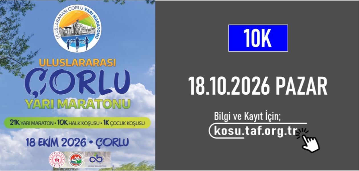 Uluslararası Çorlu Yarı Maratonu 10k