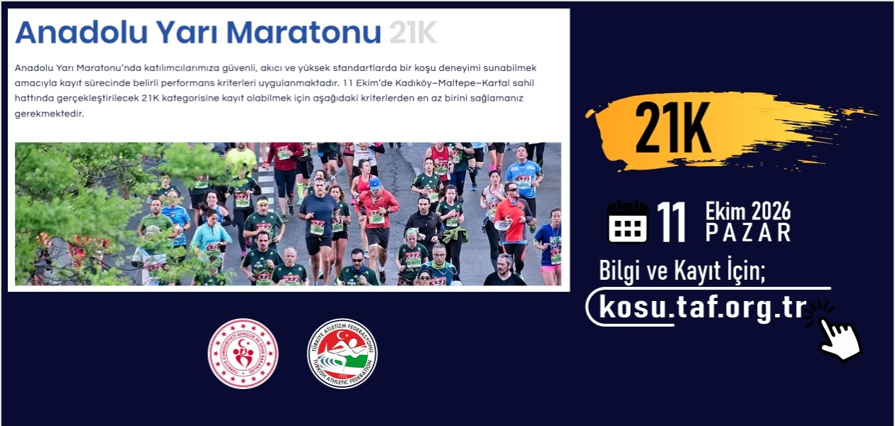 Anadolu Yarı Maratonu 21k